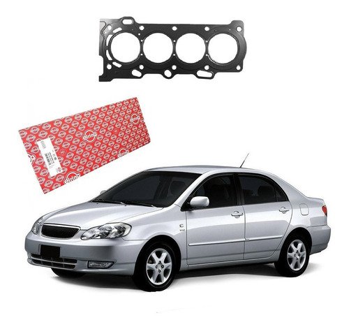 Junta cabeçote corolla 1.8 16v 2002 2003 2004 2005 2006