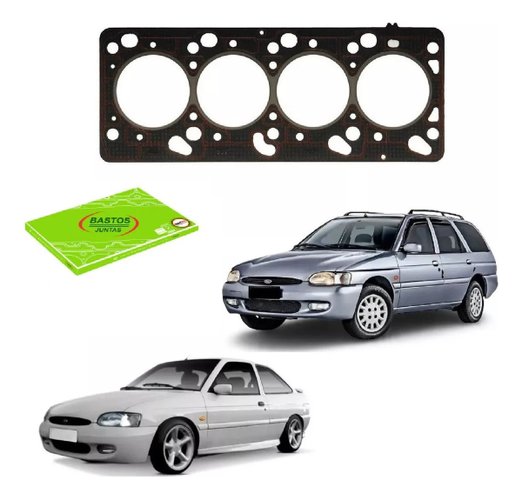 Junta cabeçote escort zetec 1.8 16v 1997 1998 1999 2000