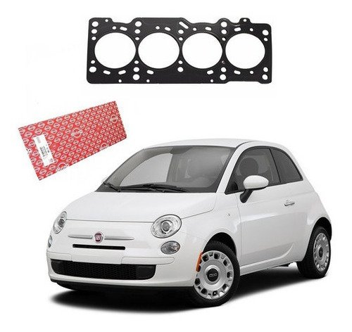 Junta cabeçote fiat 500 1.4 8v fire evo 2016 2017 2018 2019