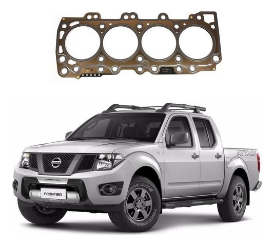 Junta cabecote frontier 2.5 16v diesel 2008 2009 5 pic metal