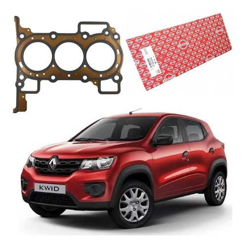 Junta cabeçote kwid 1.0 12v 3cil chapa 2017 2018 2019 2020
