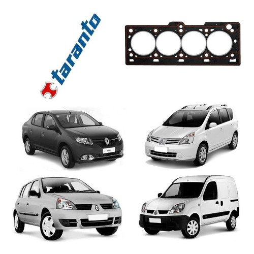 Junta cabeçote sandero 1.6 16v 2008 2009 2010 2011 2012