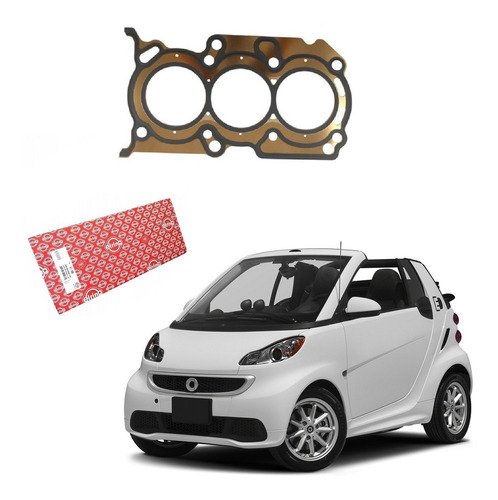 Junta cabeçote smart fortwo 1.0 12v 2007 2008 a 2015 chapa