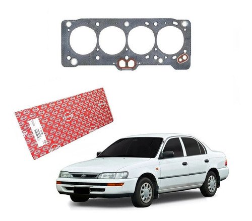 Junta cabeçote toyota corolla 1.8 16v 1993 1994 1995 1996