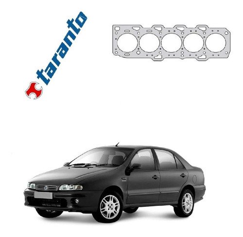 Junta de cabeçote fiat marea 2.0 20v 1998 1999 2000