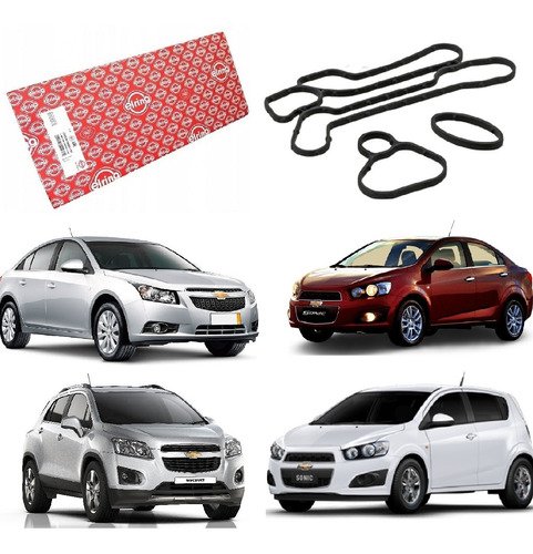 Junta radiador óleo cruze 1.8 8v / 16v 2011 2012 2013 2014