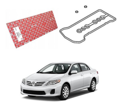 Junta tampa válvula corolla 1.8 16v 2009 2010 2011 2012