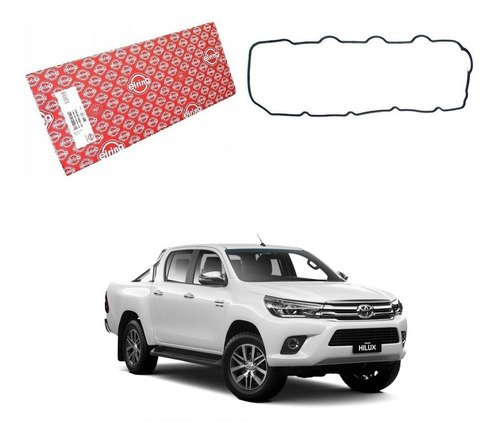 Junta tampa válvula hilux 3.0 16v 2010 2011 2012 2013 2014