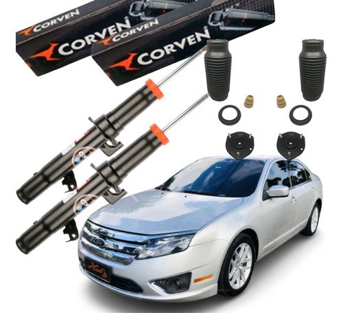 Kit amortecedor dianteiro ford fusion 2.3 2006 2007 a 2009