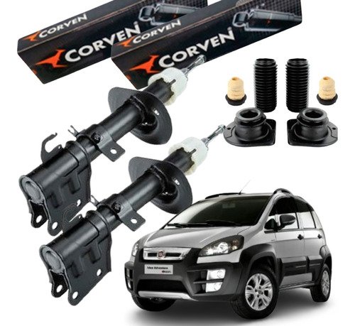 Kit amortecedor dianteiro idea adventure 2006 2007 a 2016