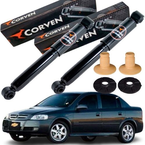Kit amortecedor traseiro corven astra sedan 2.0 2007 2008