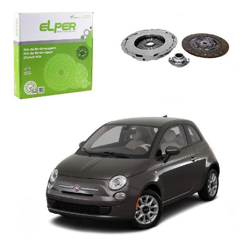 Kit embreagem c/ rolamento fiat 500 1.4 8v 2011 2012 2013