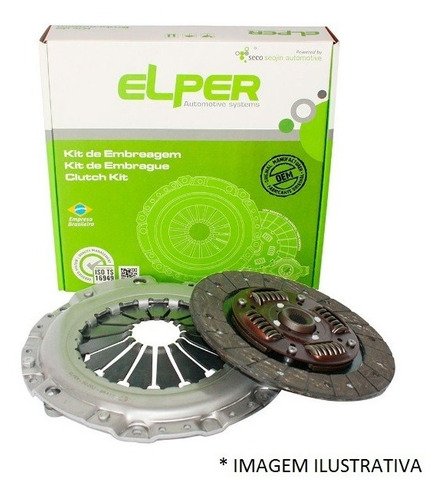 Kit embreagem elper lifan x60 1.8 16v após 2016 ré p/ frente