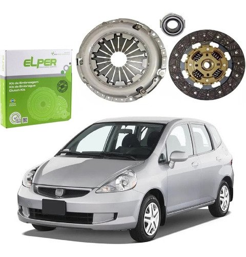 Kit embreagem honda fit 1.5 16v 2004 2005 2006 2007 2008