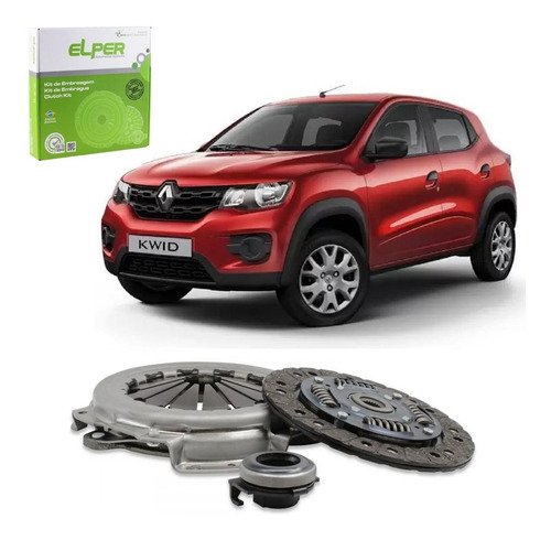 Kit embreagem renault kwid 1.0 12v flex 2017 2018 2019 2020