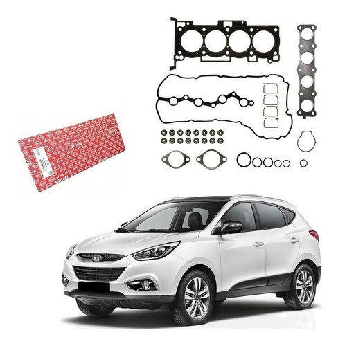 Kit junta superior retificação hyundai ix35 2.0 16v 2016