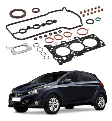 Kit retificacao superior para hb20 1.0 2013 2014/2016 c/ret