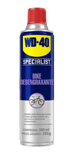 Kit wd-40 bike lubrifica corrente + desengraxa + desengripa
