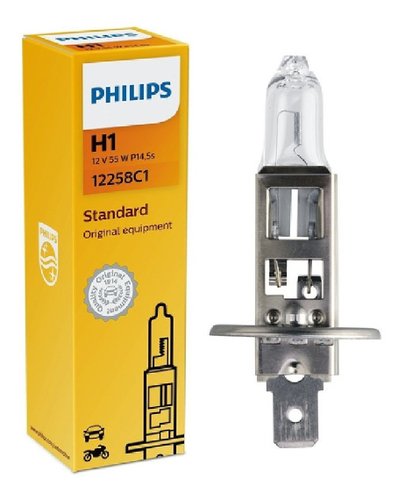 Lampada h1 12v 55w amarela