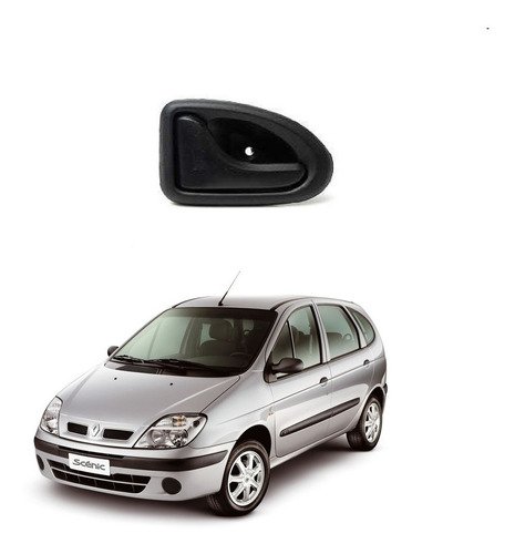 Macaneta interna preta port esquerd dt/tr scenic 2003 2004
