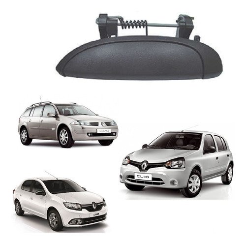 Maçaneta l. passageiro s/chav clio 2006/2016 logan 2007/2013