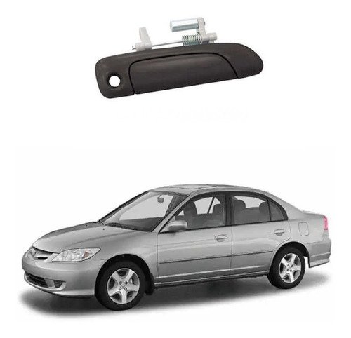 Macaneta porta diant esq civic c/furo s/chave 2001 2002/2005