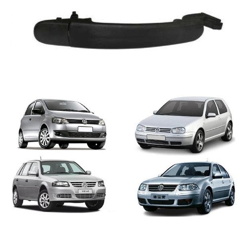 Maçaneta porta externa s/ furo fox 2003/2009 gol g5 gol g6