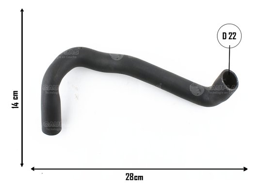 Mangueira bomba d agua golf/jetta 1993 a 2000
