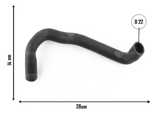 Mangueira bomba d agua golf/jetta 1993 a 2000