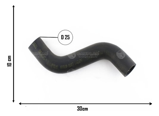 Mangueira inferior hilux 2.5 3.0 2005 a 2015