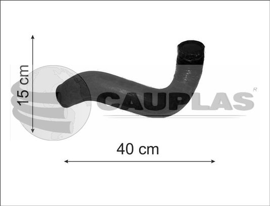 Mangueira intercooler s10 2.8 2010 a 2012