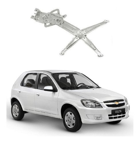 Maquina vidro elet s/motor direita celta 2p 2013