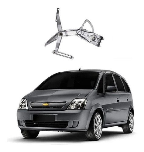 Maquina vidro elet s/motor dt dir meriva 4p 2002 2003 a 2012