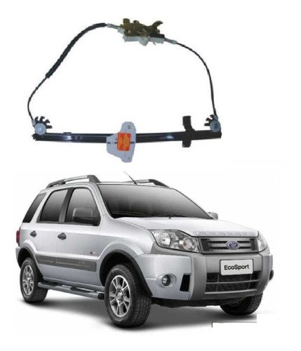 Maquina vidro elet s/motor dt esquerd ecosport 4p 2010