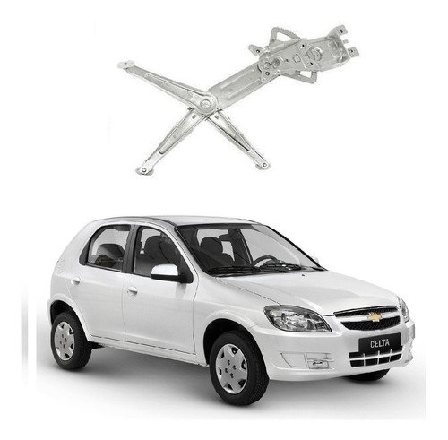 Maquina vidro elet s/motor esquerda celta 2p 2004 2005 2006