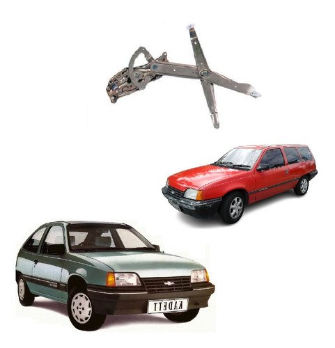 Maquina vidro eletr s/motor direita kadett 1989 1990 a 1998