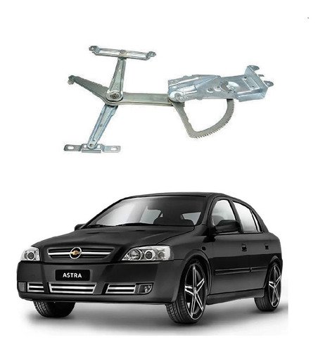 Maquina vidro eletr s/motor dt esq astra 4p 2000 2001 2002