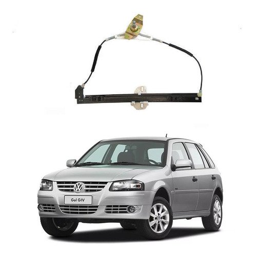 Maquina vidro manual direita gol g4 2p 2009 2010 2011 2012