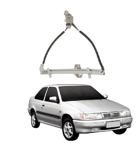 Maquina vidro manual direito logus 2p 1993 1994 1995 1996