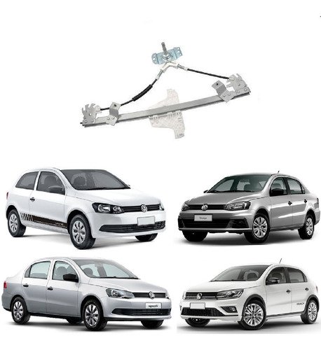 Maquina vidro manual dt direito gol g5 g6 g7 4p 2008 a 2019