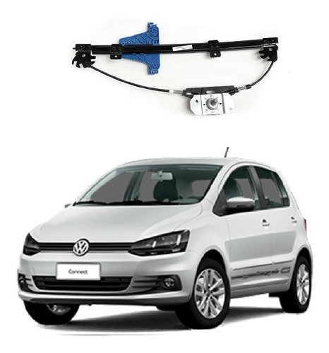 Maquina vidro manual dt esquerdo fox 4p 2003 2004 2005/2009