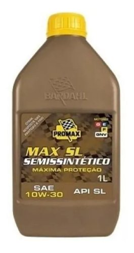 Oleo 10w30 max sl api sl semi sintetico