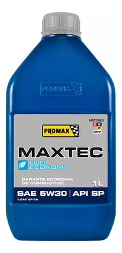 Oleo 5w30 maxtec sae sintetico