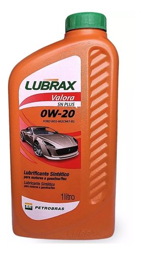 oleo lubrificante 0w20 valora sintetico api sn plus