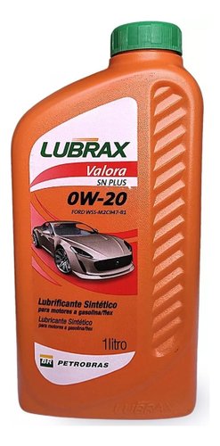 oleo lubrificante 0w20 valora sintetico api sn plus