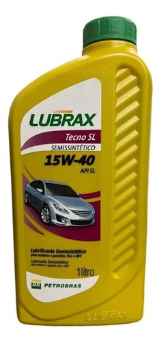 Oleo lubrificante 15w40 tecno sl semissintetico
