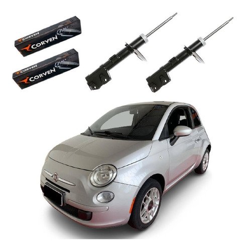 Par amortecedor dianteiro fiat 500 2012