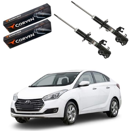 Par amortecedor dianteiro hb20 hatch hb20s sedan 2012 a 2019