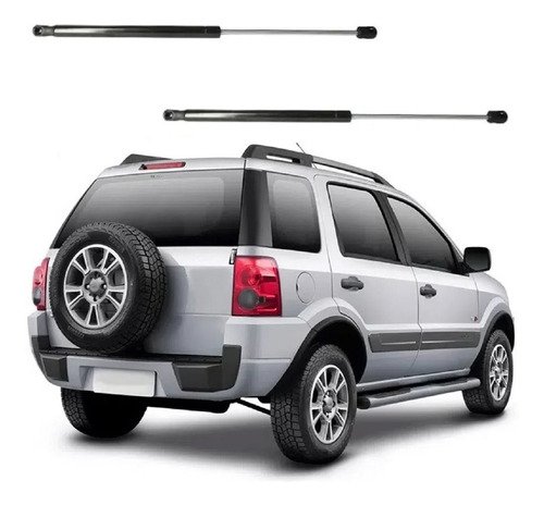 Par amortecedor porta mala tampa traseira ecosport 2003/2012