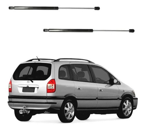 Par amortecedor porta malas tampa traseira zafira 2001/2012